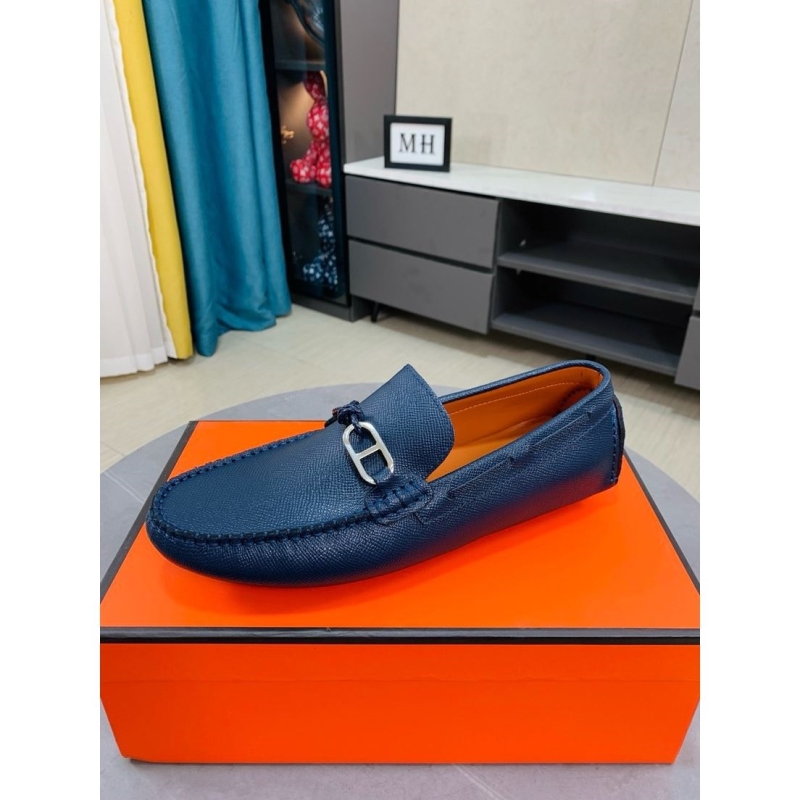 H**mes leather shoes